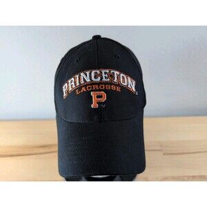 STX Princeton Lacrosse Hat Cap tigers FlexFit OSFA Black